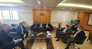 وزير الأشغال عرض مع شركة ‏Sinoconst موضوع النقل العام